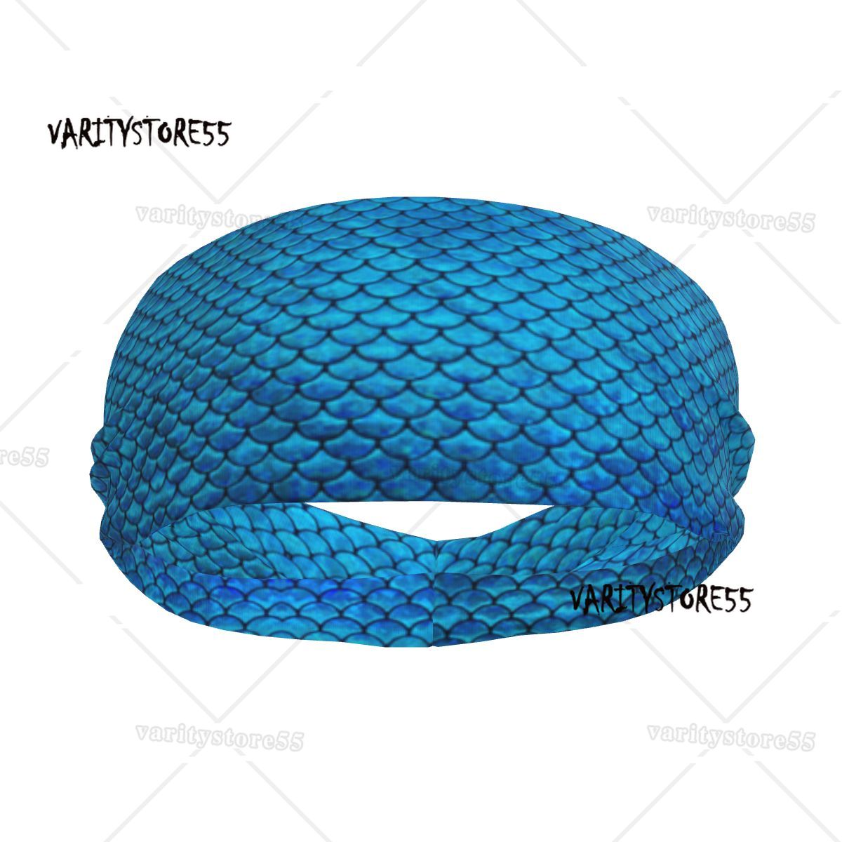 Stretch Strap Yoga - Diadema elástica con estampado de escamas