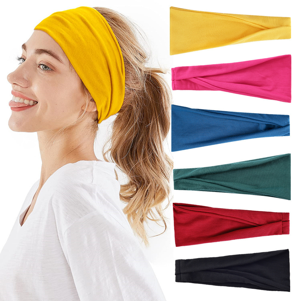 Stretch Strap Yoga - Diadema deportiva de Color sólido para