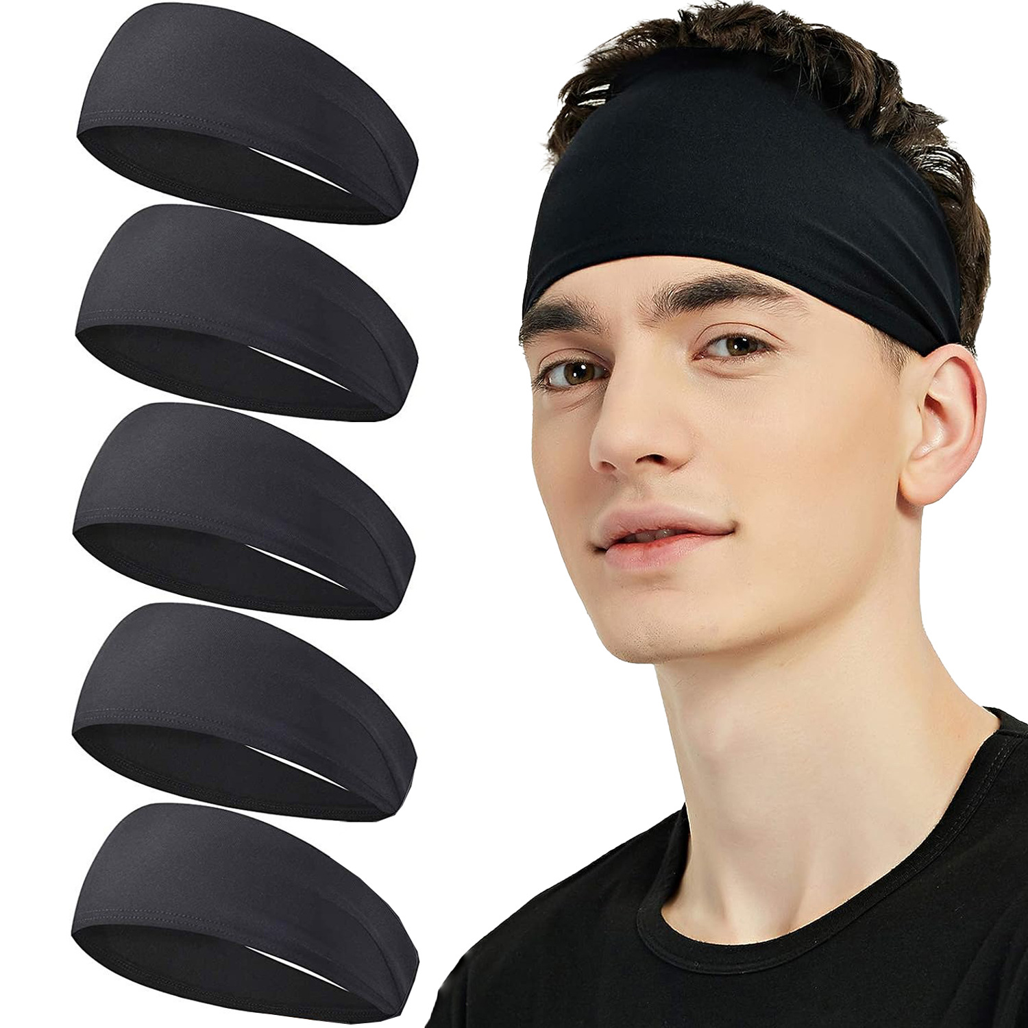 Stretch Strap Yoga - Banda para el sudor para hombres