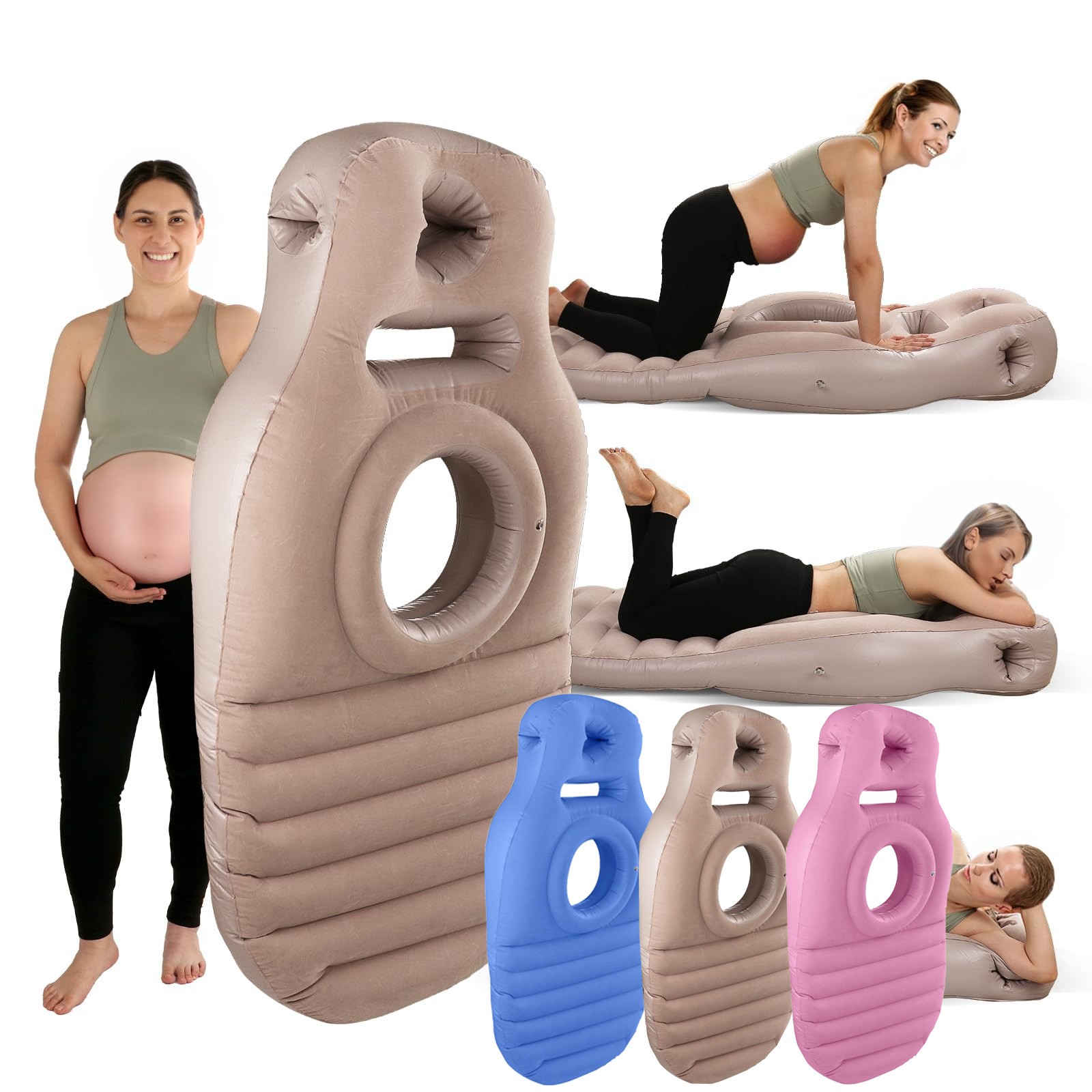 Yoga Fitness Matte - Estera de Yoga flocada de PVC