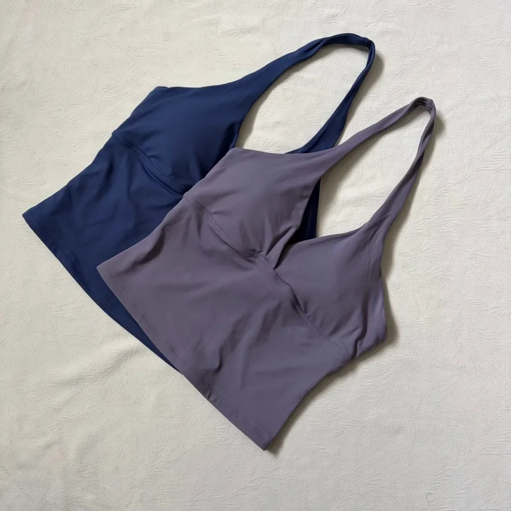 Chaleco con cuello en V y tira - Yoga Mat For Fitness reseña y precio