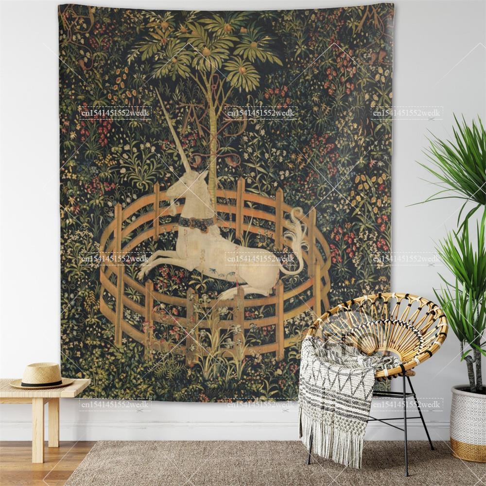 Tapiz de pared de Unicornio en - Yoga Fitness Matte reseña y precio