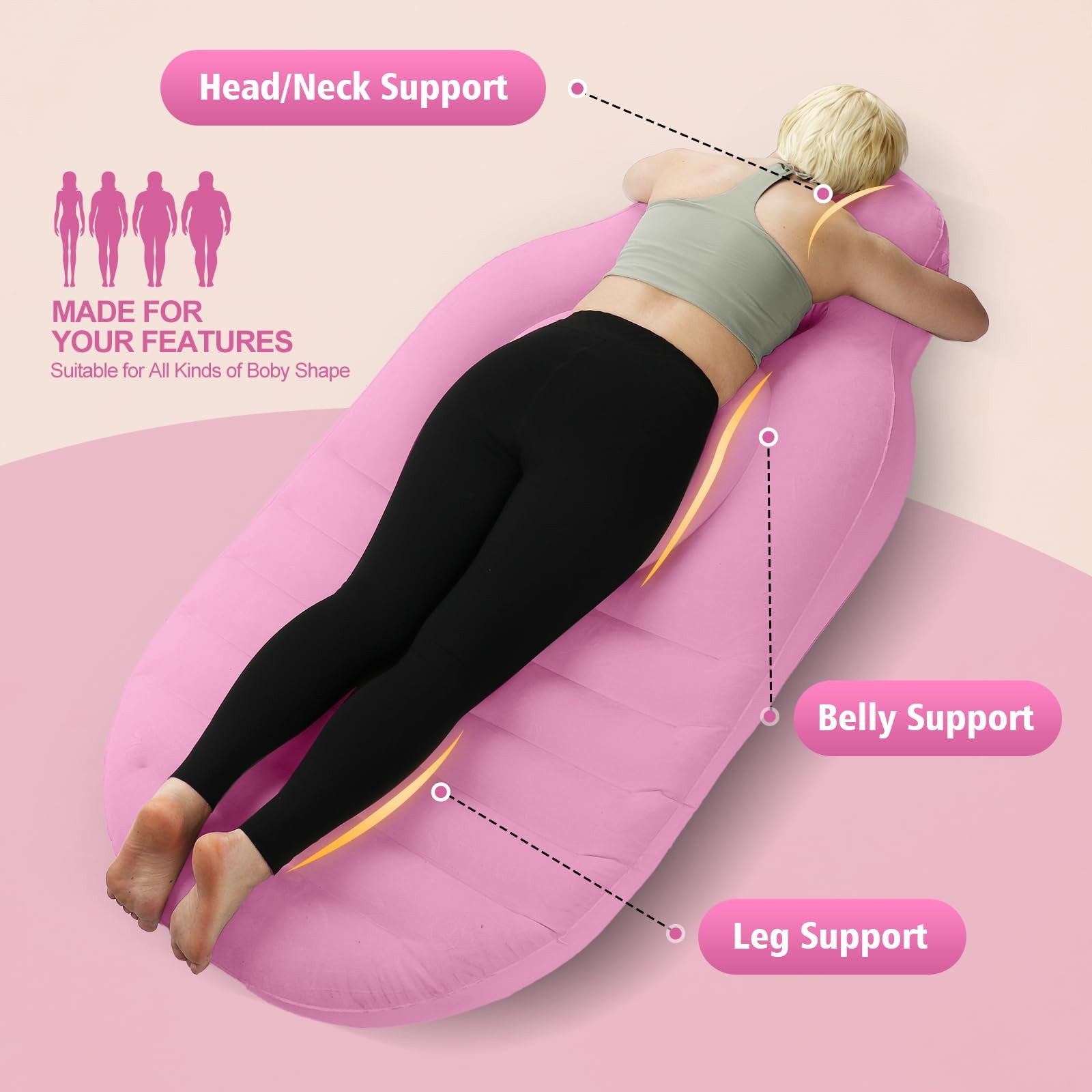 Estera de Yoga flocada de PVC  - Yoga Fitness Matte reseña y precio