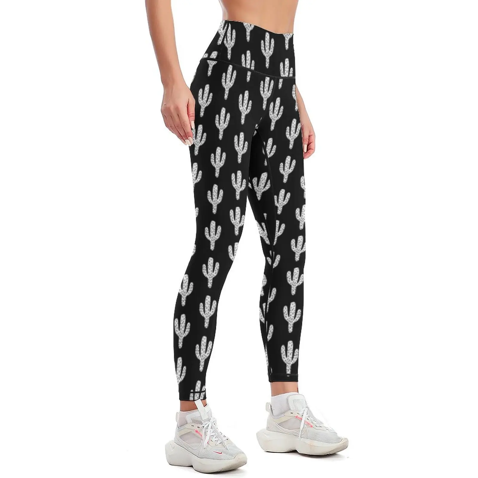 Leggings de cactus linocuadro, - Yoga Fitness California reseña y precio