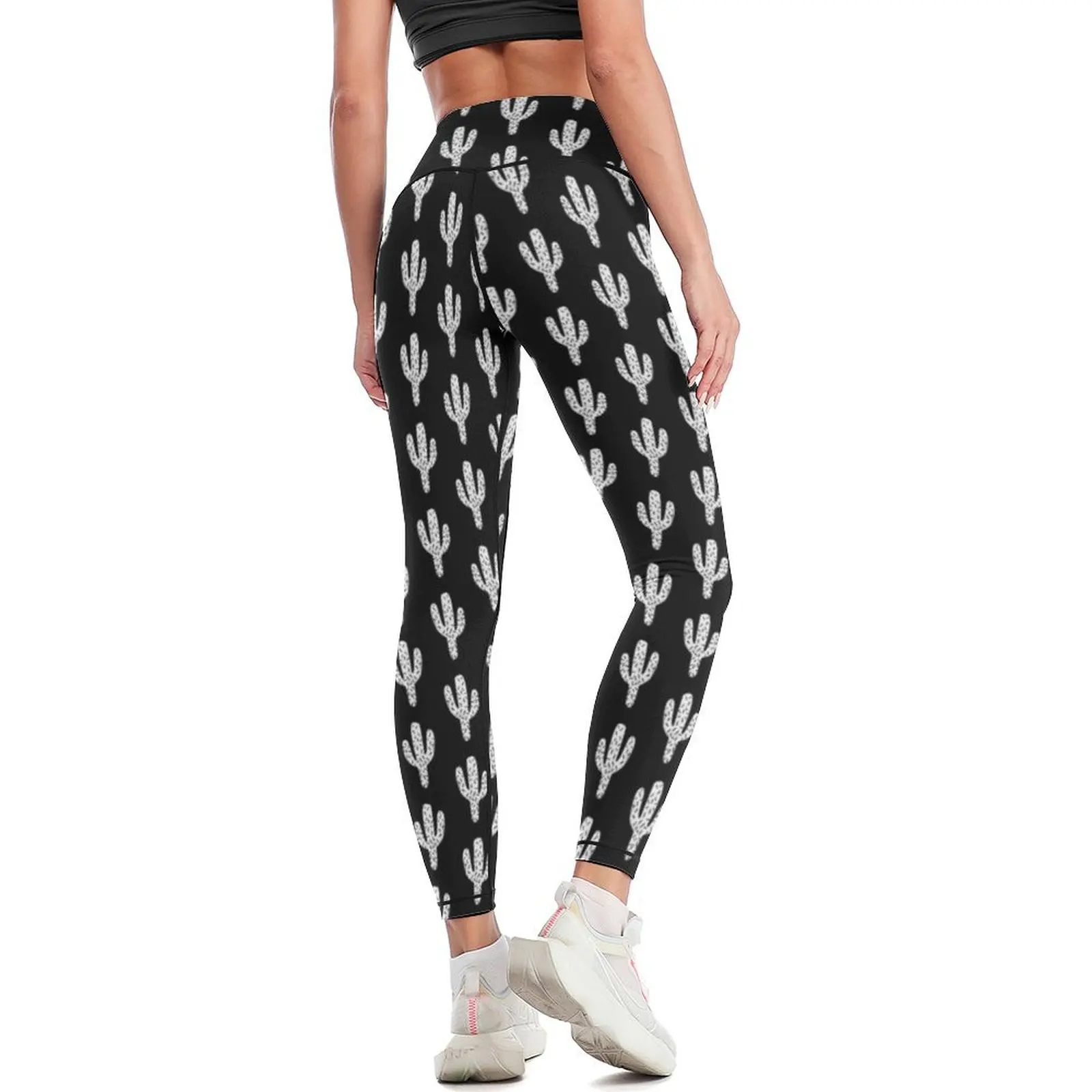 Leggings de cactus linocuadro, - Yoga Fitness California reseña y precio