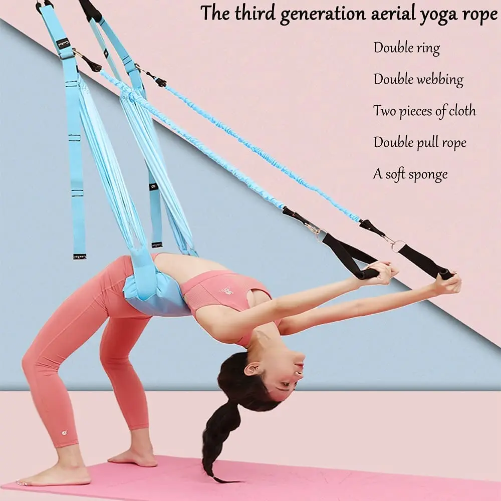 Correa de Yoga aérea ajustable - Stretch Strap Yoga reseña y precio